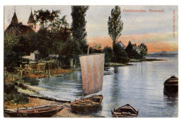 Allemagne --REICHENAU -1906- Niederzell ..bateaux--..timbre...cachet - Other & Unclassified