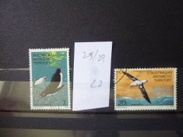 AUSTRALIA ANTARCTIC TERRITORIES SG 25/29 FAUNA FLORA As Per Scan - Other & Unclassified