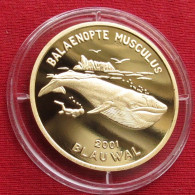 Korea North 20 Won 2001 Whale Blauwal - Corea Del Norte