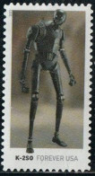 Etats-Unis 2021 Yv. N°5417 - Droïdes Star Wars - K-250 - Oblitéré - Usati