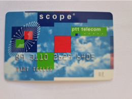 PAYS BAS MAGNETIC CREDIT CARD CALLING CARD SCOPE UT RARE - Altri & Non Classificati