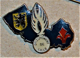 Pin's Gendarmerie Groupement De Lille - Politie & Rijkswacht