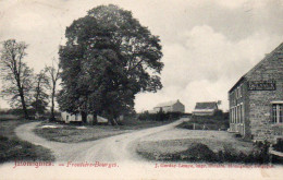 MOMIGNIES   Frontière Bourges  Voyagé En 1909 - Momignies