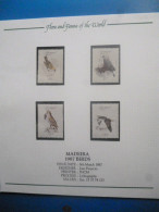 MADEIRA [PORTUGAL]  WILD LIFE MINT STAMPS Only Stamps As Sheet Has Stamps On Each Side - Autres & Non Classés