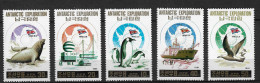 Korea, North 1991 MiNr. 3200 - 05 Korea-Nord Antarctic Expeditions, Wildlife, 5v MNH**  5.00 € - Antarctic Wildlife
