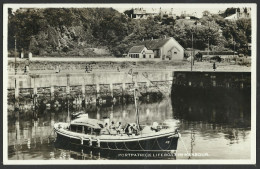 PORTPATRICK Life Boat Harbour - Postcard (see Sales Conditions) 07925 - Dumfriesshire