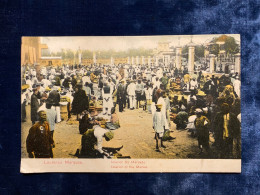 A638) Lourenço Marques Moçambique África Portuguesa Mercado Marché Market (bent Corner) - Mozambique