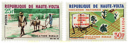 54011 MNH ALTO VOLTA 1966 EDUCACION RURAL - Agriculture