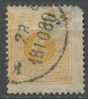 Suède - Schweden - Sweden Taxe 1874 Y&T N°T4A - Michel N°P4 (o) - 6ö Chiffre - Postage Due