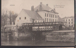 CPA Menin  Pont  1921 - Menen