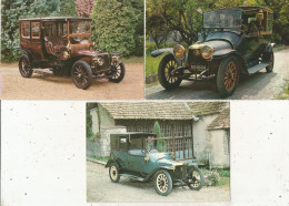 Cp, AUTOMOBILE, PANHARD, PANHARD LEVASSOR ,  LOT DE 3 CARTES POSTALES - Voitures De Tourisme