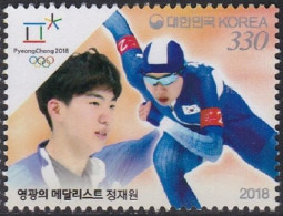 South Korea KPCC2654 2018 Pyeongchang Winter Olympics, Medalist, Speed Skating, Jeux Olympiques - Winter 2018: Pyeongchang