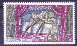 Monaco 1969 MNH, Faust And Margaret In The Room - Mythologie