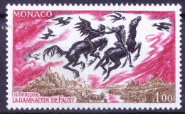 Monaco 1969 MNH, Faust And Mephistopheles On Ghost Horses - Mythologie