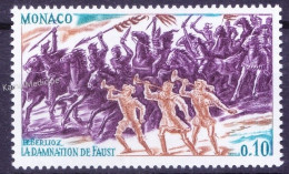 Monaco 1969 MNH, Louis Hector Berlioz, Rakoczi-March, Armed Horsemen And Trumpeter - Mythology