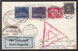 1933. DEUTSCHE LUFTPOST Anschlussflug Zur  Amerikafahrt OCTOBER 1933 And LUFTSCHIFF GRAF ZEPPELIN 50. OZEA... - JF109938 - Cartas & Documentos