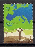 2011  Albanien Mi 3366  **MNH Europa : Der Wald - 2011