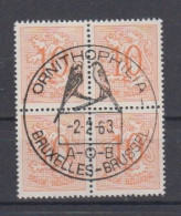 BELGIË - OBP - 1951 - Nr 850 ( BRUSSEL - ORNITHOPHILA - AOB) - Gest/Obl/Us - 1951-1975 Heraldic Lion