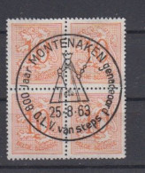 BELGIË - OBP - 1951 - Nr 850 ( MONTENAKEN - 800 JAAR) - Gest/Obl/Us - 1951-1975 Heraldic Lion
