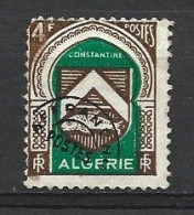 Algerie 1947 PREOBLITERE N 18 (yv)  Armoiries De Constantine  TTB - Timbres