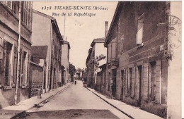 PIERRE BENITE                 RUE DE LA REPUBLIQUE - Pierre Benite