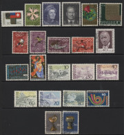 Liechtenstein (19) 1969-1973. 22 Different Stamps. Unused & Used. Hinged. - Other & Unclassified