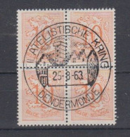 BELGIË - OBP - 1951 - Nr 850 ( DENDERMONDE - FILATELISTISCHE KRING) - Gest/Obl/Us - 1951-1975 Heraldieke Leeuw