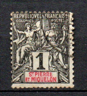 Col33 Colonie SPM Saint Pierre Et Miquelon N° 59 Oblitéré Cote : 1,75€ - Oblitérés