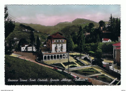 RECOARO  TERME (VI):  FONTI  CENTRALI  -  GRANDE  ALBERGO  " DOLOMITI "  -  FOTO  COLORATA  A  MANO  -  FG - Santé