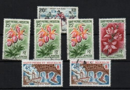 San Pedro Y Miquelón Nº 360,362/3,378. Año 1959-1967 - Used Stamps