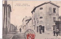 PIERRE BENITE                 LA GRANDE RUE. COTE LYON - Pierre Benite