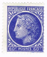 France, N° 674 - Cérès De Mazelin - 1945-47 Cérès De Mazelin