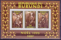 Burundi - BL136 - Noël - 1995 - MNH - Ungebraucht