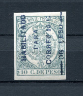 1898..FERNANDO POO.EDIFIL 43a*.NUEVO CON FIJASELLOS(MH).CATALOGO 75€ - Fernando Po