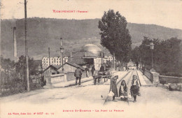 FRANCE - 88 - AVENUE ST ETIENNE - Le Pont Le Prieur - Carte Postale Ancienne - Remiremont