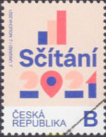 640276 MNH CHEQUIA 2021 CENSO - Used Stamps