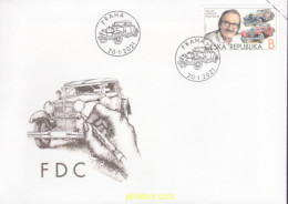 640263 MNH CHEQUIA 2021 VACLAV ZAPADLIK - DISEÑADOR DE AUTOMOVILES - Used Stamps