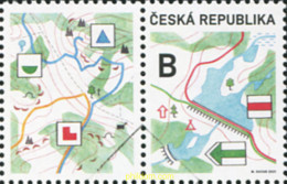 700125 MNH CHEQUIA 2021 TURISMO - Usados