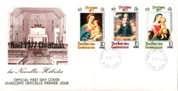 NOUVELLES HEBRIDES 1977 NOEL - FDC