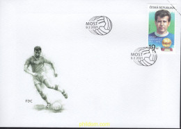 640960 MNH CHEQUIA 2021 JOSEF MASOPUST - JUGADOR DE FUTBOL - Gebraucht