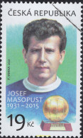 640963 MNH CHEQUIA 2021 JOSEF MASOPUST - JUGADOR DE FUTBOL - Used Stamps