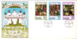 NOUVELLES HEBRIDES FDC 1976 NOEL - FDC