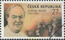 648801 MNH CHEQUIA 2021 GUSTAV BROM - DIRECTOR DE ORQUESTA Y MUSICO - Oblitérés