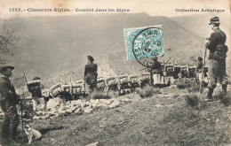 Militaria * Régiment De Chasseurs Alpins * Combat Dans Les Alpes * Manoeuvres * Militaires - Regiments