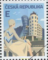 644786 MNH CHEQUIA 2021 EDIFICIO - Used Stamps