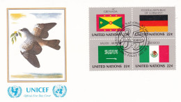 United Nations 1985 FDC Grenada; Germany; Saudi Arabia; Mexico - Covers