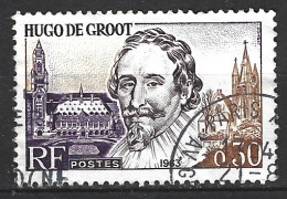 FRANCE. N°1386 De 1963 Oblitéré. Grotius. - Theologen