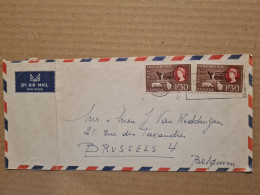 Lettre TANGANYIKA KENYA UGANDA OUGANDA TANGANICKA  NAIROBI AVEC FLAMM1960 - Otros & Sin Clasificación