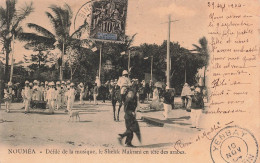 Nouvelle Calédonie - Nouméa - Défilé De La Musique, Le Sheik Makrani En Tête Des Arabes - Carte Postale Ancienne - New Caledonia