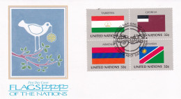 United Nations 1997 FDC Tajikistan; Georgia; Armenia; Namibia - Covers